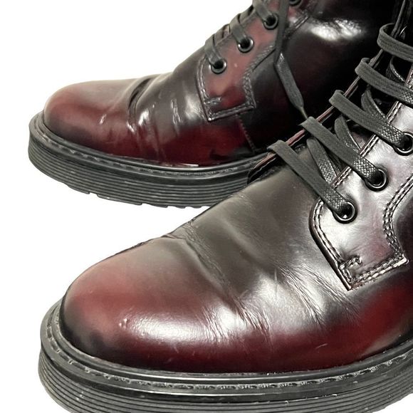 🎉HP🎊Prada Combat Boot Spazzolato 37 1/2 - Picture 12 of 16
